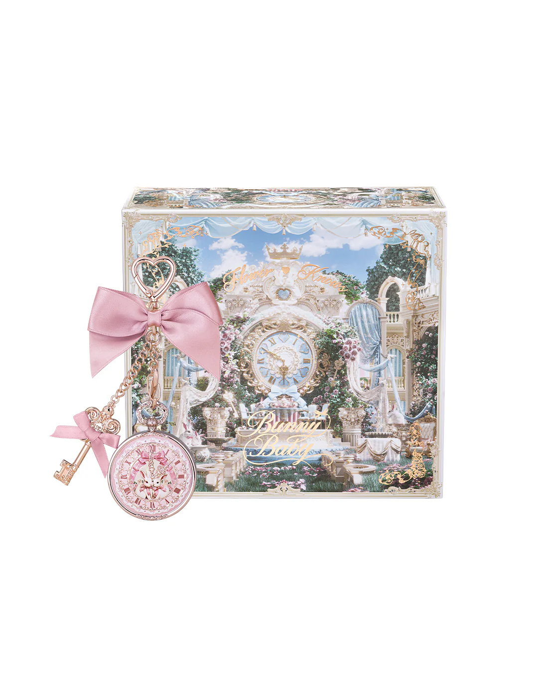 Bunny Garden Lip Balm & Charm + Wrapping Gift Box - Image 2