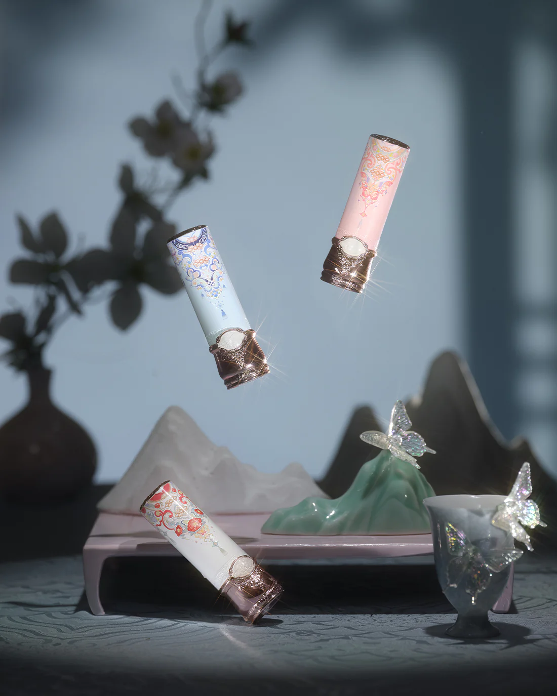 Butterfly Cloud Collar Glossy Lipstick - Image 18
