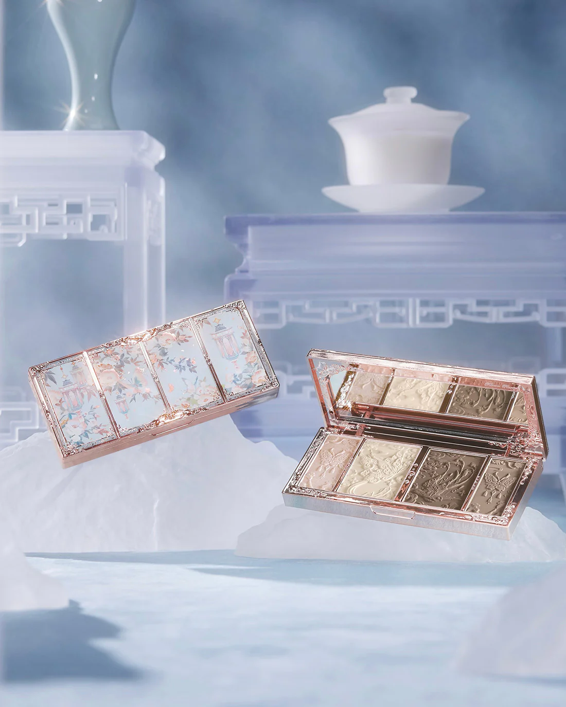 Butterfly Cloud Collar Embossed Highlight & Contour Palette - Image 19