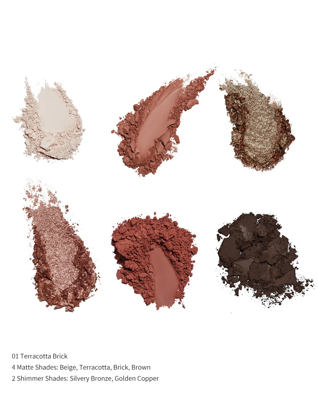 Butterfly Cloud Collar Embossed Six-Color Makeup Palette - Image 3