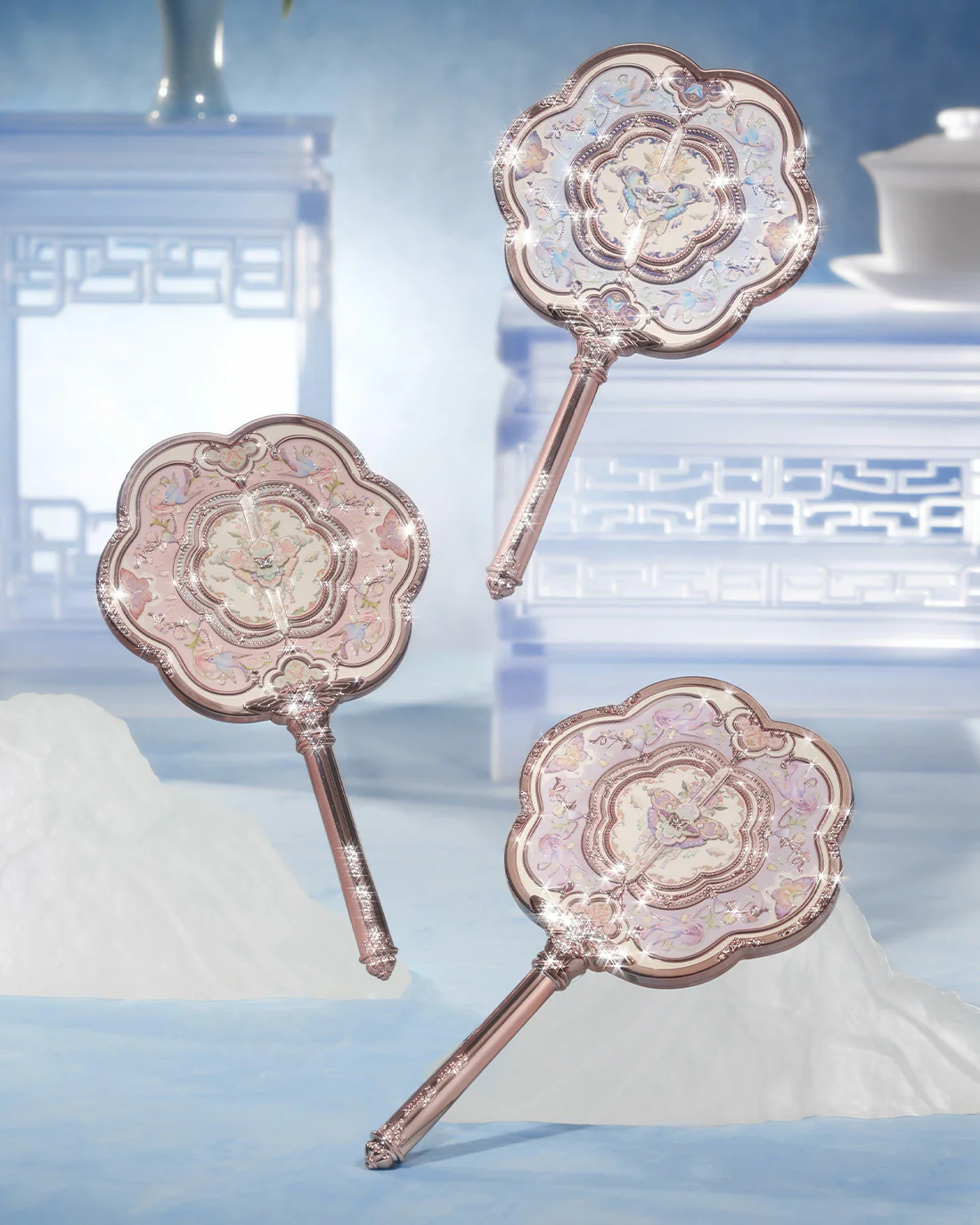Butterfly Cloud Collar Hand Mirror - Image 6
