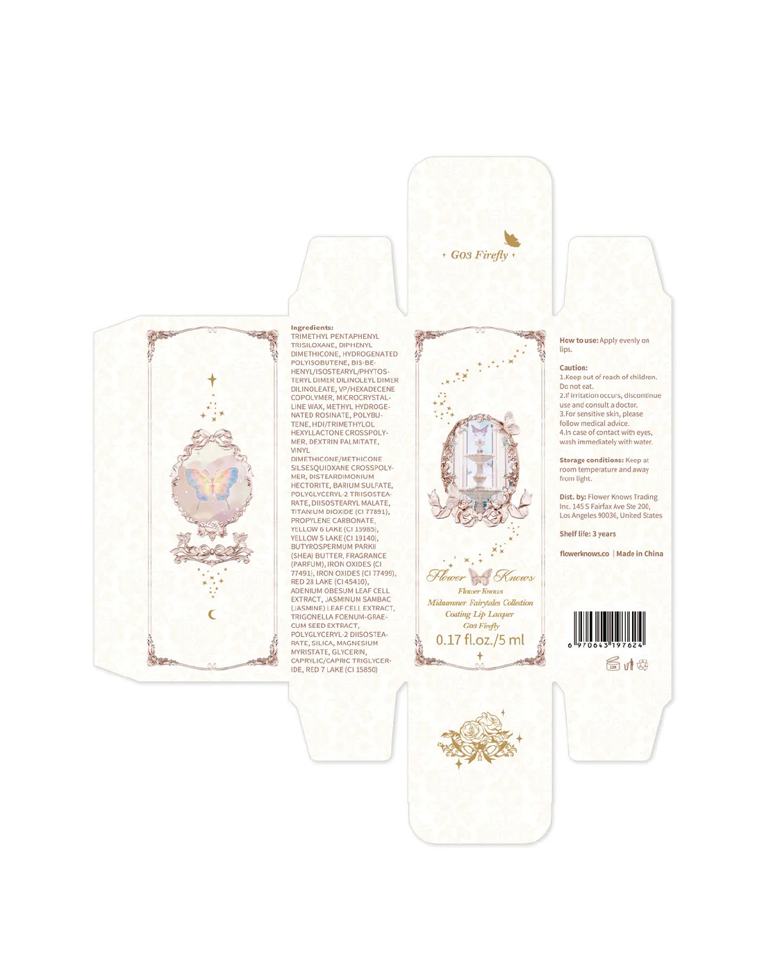Midsummer Fairytales Coating Lip Lacquer G08 Mystery Island (Email Gifts) - Image 22