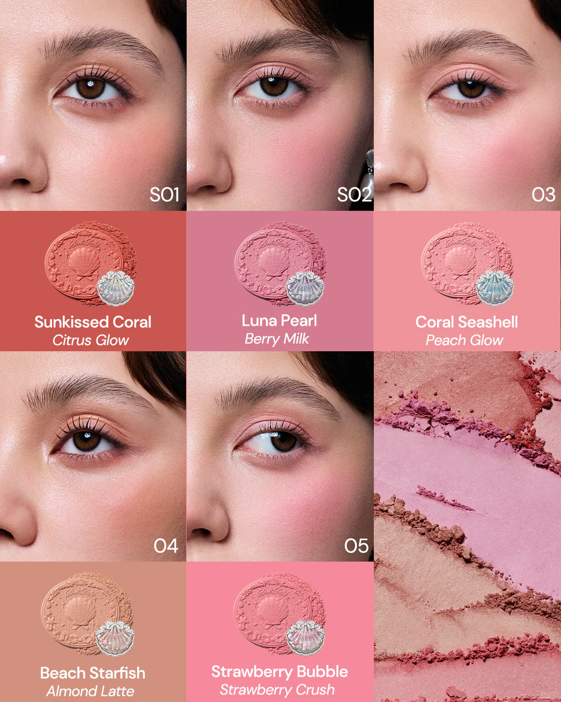 Shell's Jewel Silk Satin Blush - Image 25