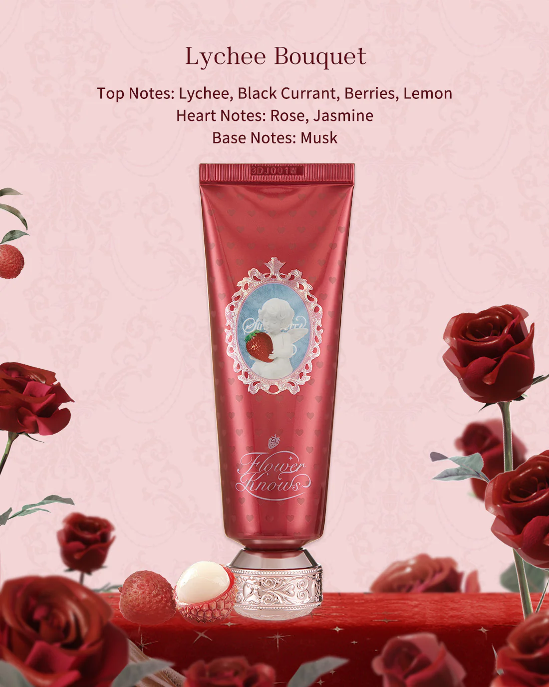 Strawberry Cupid Scented Hand Cream - Image 9