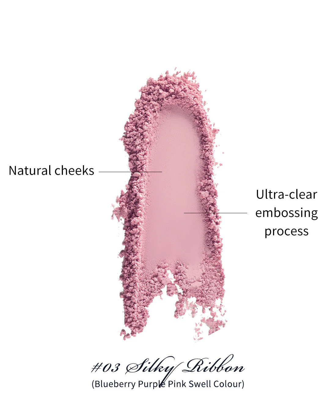Swan Ballet Embossed Blush - Image 12
